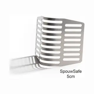 Tilmar Spouwsafe Achtervoegrooster Rvs 5cm