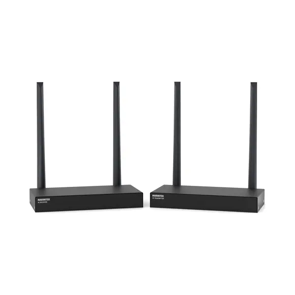 Drahtloser Hdmi Extender 4K60 Marmitek WHE4 - Hdmi Sender Empfänger - Multiroom Bis 50 M Durch Wände - Loopthrough - Ir Rückkanal - Usb Kvm thumbnail