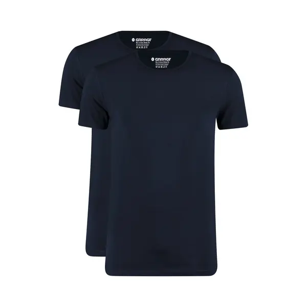 Garage 2-Pack Basic T-shirt Bio Dunkelblau - Größe Xl thumbnail