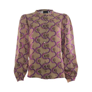 Poools Blouse 333205 - Taupe