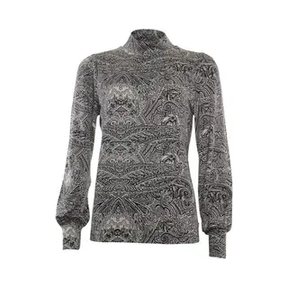 Poools Top 333232 - Black/Mushroom