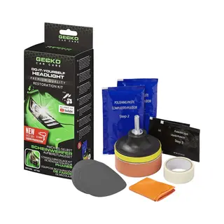 Gecko 687892 Aufbereitungs-Set, Scheinwerfer