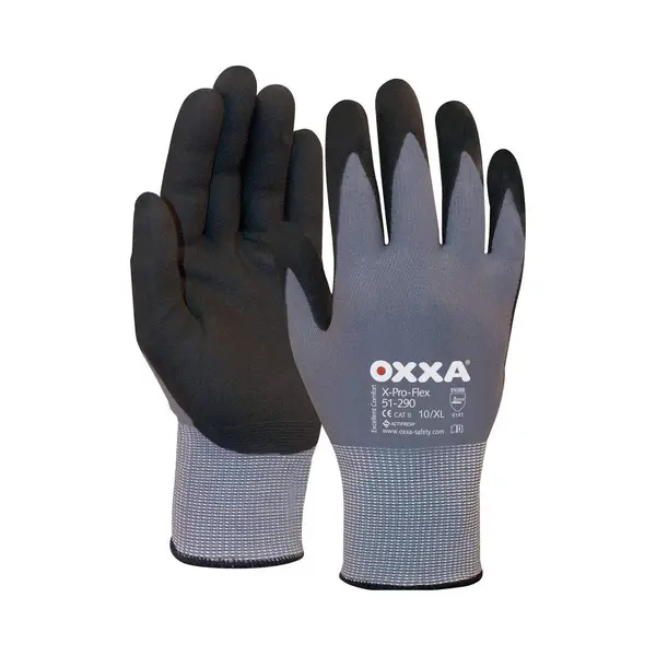 Majestic Oxxa Handschuh X-Pro-Flex Nft, Schwarz thumbnail