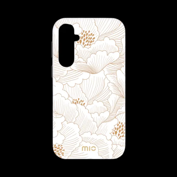 Mio By Mobilize Cover Magsafe Compatible Samsung A16 4g/5g White Roses (80101) thumbnail