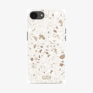 Mio By Mobilize Hoesje | Geschikt Voor Apple IPhone 17e / 16e | Compatibel Met MagSafe / Qi2 | Hard Shell Back Cover | Soft Terrazzo