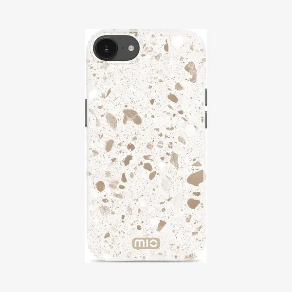 Mio By Mobilize Hoesje | Geschikt Voor Apple IPhone 17e / 16e | Compatibel Met MagSafe / Qi2 | Hard Shell Back Cover | Soft Terrazzo thumbnail