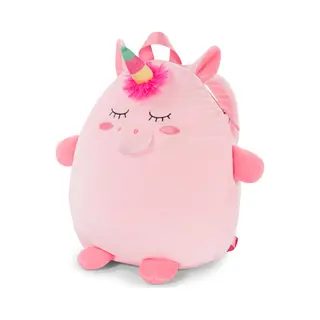 Cozy Noxxiez 92983 rugzak Zwart, Groen, Roze, Geel Pluche