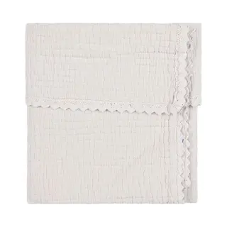 Koeka Elba Ledikantdeken Lace - 100 X 150 Cm - Stone