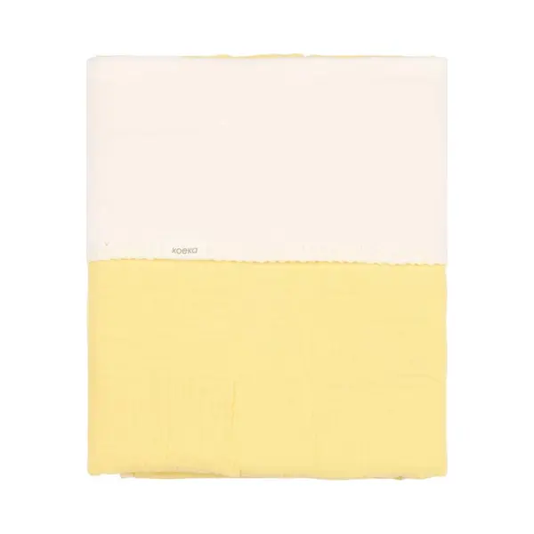 Deken Wieg Koeka Cotton Fleece Honey thumbnail