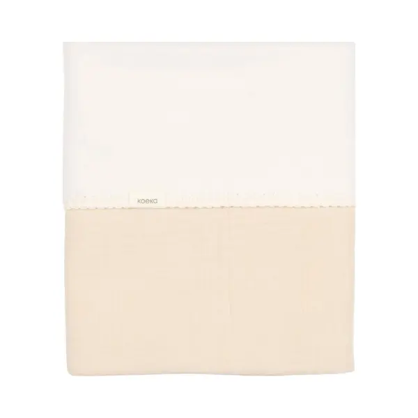 Deken Babybedje Koeka Fleece Warm White thumbnail