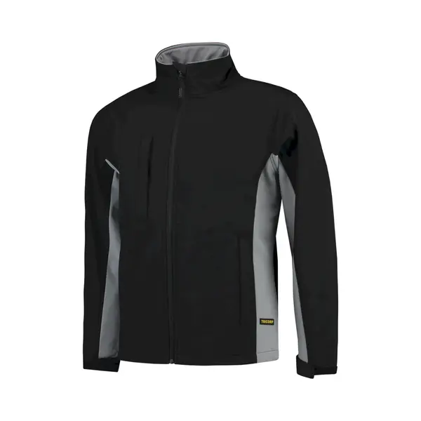 Tricorp, Werkjas, 402002GreyBlackS Softshell Bicolor (S) thumbnail