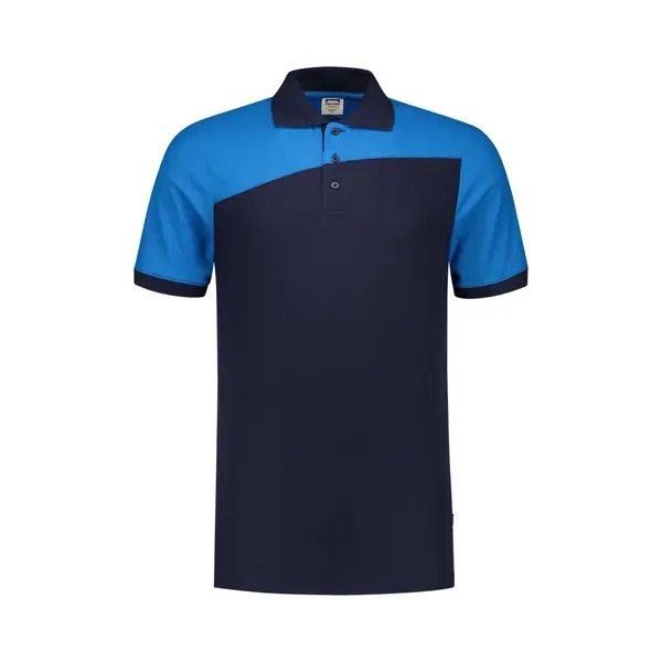 Tricorp Poloshirt Bicolor Naden 202006 Ink / Turquoise - Maat Xs thumbnail