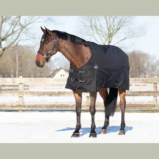 Qhp Turnout Combo Set Met Onderdeken En Hals Zwart