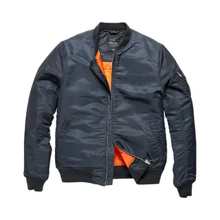 Vintage Industries Westford Ma-1 Bomber Jack Navy