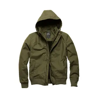 Vintage Industries Hudson Jacket Dark Olive