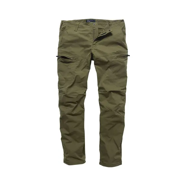 Vintage Industries Kenny Hose, Oliv, 32 thumbnail