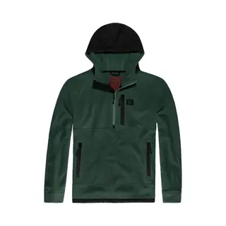 Vintage Industries Fleecepullover Vinson Hollow Fibre Fleece Fir Green-L
