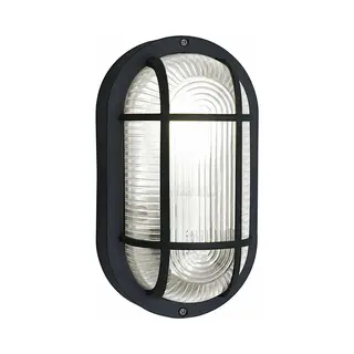 Benson Bulley BuitenLamp Ovaal Zwart - Hofftech