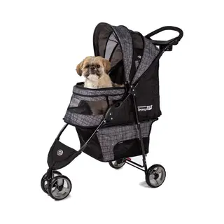 InnoPet Hondenbuggy - Avenue - Incl. Regenhoes - Blended Grey - 95x43x94cm