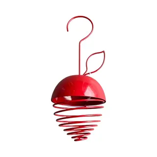 Mullrose Vogelvoer-houder-voor Mezenbollen- Kleur Rood- 1 Stuk