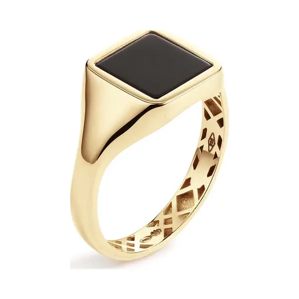 Glow - 14K Gouden Ring Voor Heren thumbnail