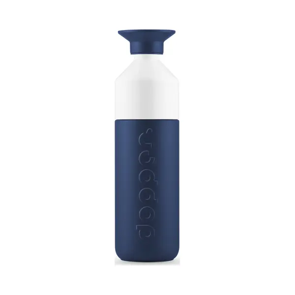 Dopper Insulated Thermo Bottle 580ml Breaker Blue - Double-Walled, Leak-Proof, Keeps Cold For 24h/hot For 9h - Stainless Steel Drinking Bottle - thumbnail