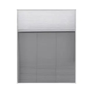 VidaXL Raamhor Plissé Met Verduistering 80x100 Cm Aluminium