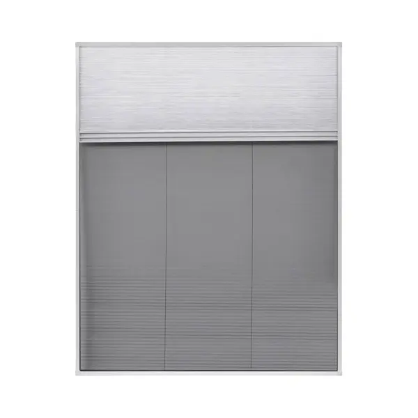 Vidaxl - Insektenschutz-plissee Für Fenster Jalousie Aluminium 80x100 Cm thumbnail