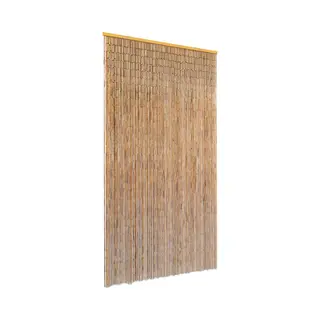 Vidaxl Insektenschutz Türvorhang Bambus 100 X 220 Cm