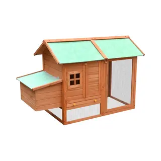 VidaXL - Kippenhok - 170x81x110 - Cm - Massief - Grenen- - En - Vurenhout