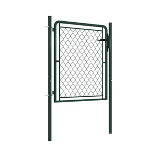 VidaXL - Tuinpoort - Staal - 100x75 - Cm - Groen