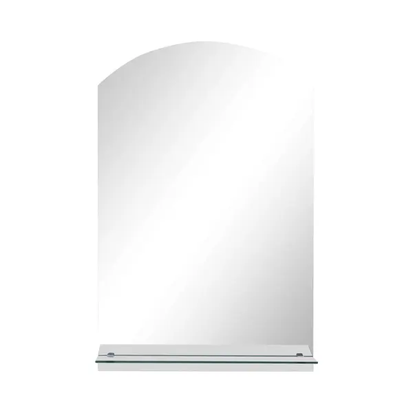 Vidaxl Wandspiegel Mit Regal 40×60 Cm Hartglas thumbnail