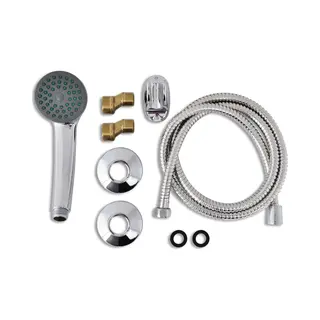 VidaXL Bad Dusche Mischbatterie Set Chrom
