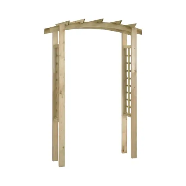 VidaXL Pergola VidaXL Gartenbogen 150x60x210 Cm Holz thumbnail