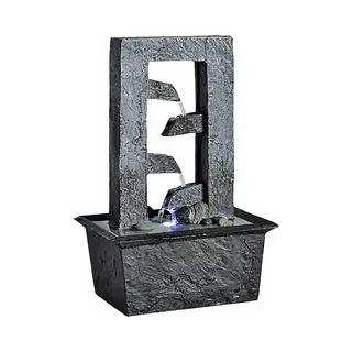 Zimmerbrunnen Mit Led-licht Polyresin Vidaxl