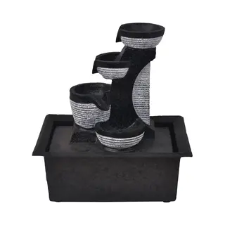 Zimmerbrunnen Mit Led Polyresin Vidaxl
