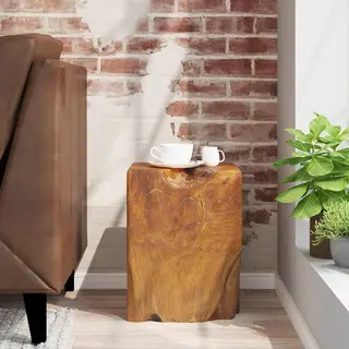 Hocker Massivholz Teak Vidaxl