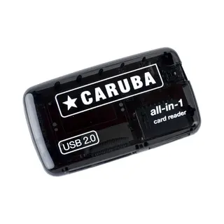 Caruba D43036 geheugenkaartlezer Usb 2.0 Zwart