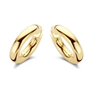 Casa Jewelry Oorringen Boa - Zilver - Goud Verguld