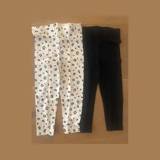 Baby - Set Van 2 Meisjes Leggings - Maat 62/68