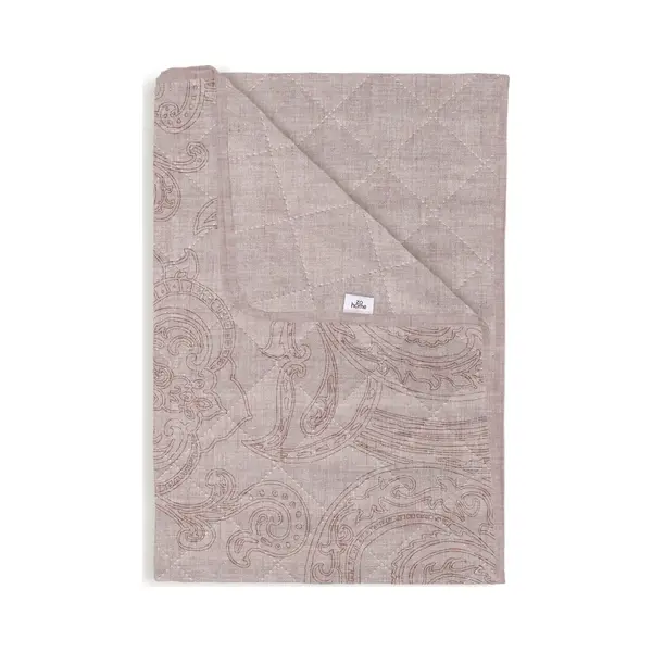 Zo Home Sprei Paisley Di Lino - Shell Nude 180 X 260 thumbnail