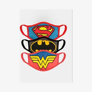 Difuzed Justice League - Face Masks (3 Pack)