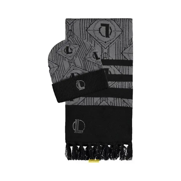 League Of Legends, Damen, Mütze, Giftset (Beanie & Scarf), Schwarz, (One Size) thumbnail