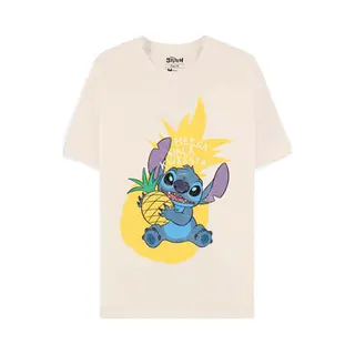Difuzed Disney Lilo & Stitch - Pineapple Stitch T-shirt Crew neck Short sleeve Cotton