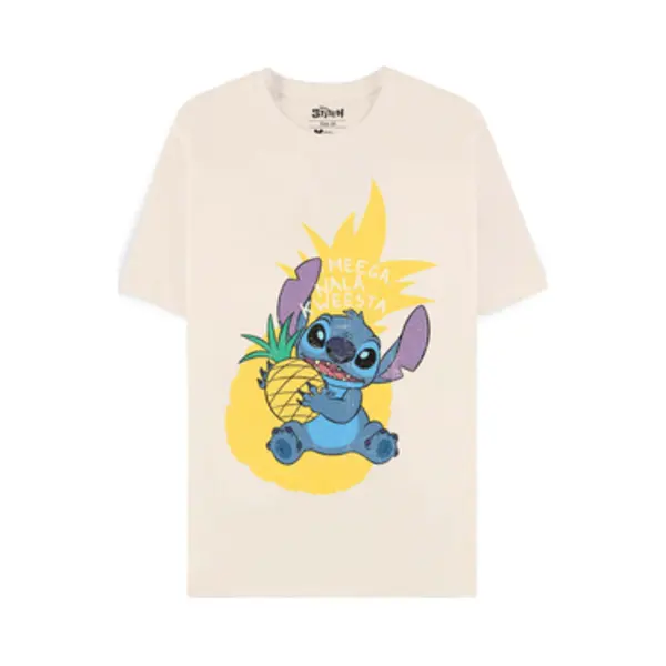 Difuzed Disney Lilo & Stitch - Pineapple Stitch T-shirt Crew neck Short sleeve Cotton thumbnail