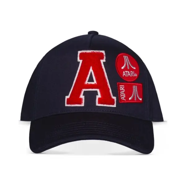 Difuzed Atari - Varsity Curved Bill Verstelbare Pet - Donkerblauw thumbnail