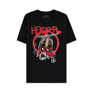 Marvel Deadpool - Headpool!! Heren T-shirt - Xl - Zwart