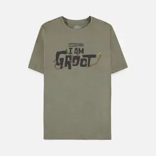 Difuzed Marvel Guardians Of The Galaxy - I Am Groot Heren T-shirt - M - Groen