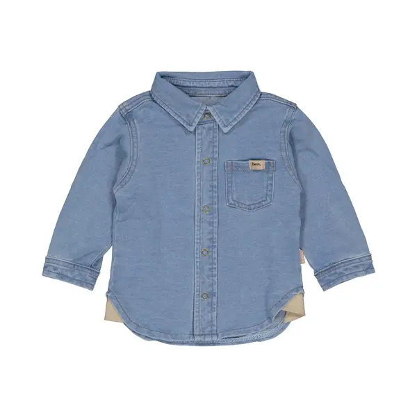 B.E.S.S. Baby Blouse Jog Denim Light Stone Wash Maat 74 thumbnail