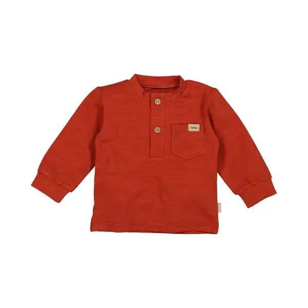 B.E.S.S. - Longsleeve Pocket - Rood thumbnail